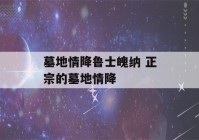 墓地情降鲁士魄纳 正宗的墓地情降