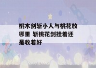 桃木剑斩小人与桃花放哪里 斩桃花剑挂着还是收着好