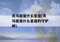 天马座是什么星座(天马座是什么星座的守护神)