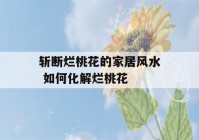 斩断烂桃花的家居风水 如何化解烂桃花