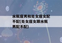 水瓶座男和处女座女配不配(处女座女跟水瓶男配不配)