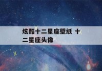 炫酷十二星座壁纸 十二星座头像