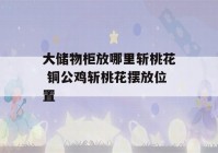 大储物柜放哪里斩桃花 铜公鸡斩桃花摆放位置