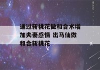 通过斩桃花做和合术增加夫妻感情 出马仙做和合斩桃花