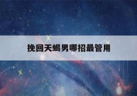 挽回天蝎男哪招最管用(天蝎座冷战和放弃的区别)