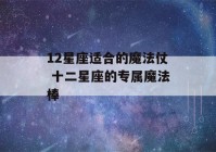 12星座适合的魔法仗 十二星座的专属魔法棒