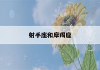 射手座和摩羯座(摩羯座)