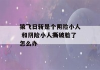 猿飞日斩是个阴险小人 和阴险小人撕破脸了怎么办