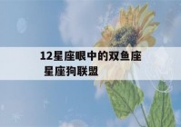 12星座眼中的双鱼座 星座狗联盟